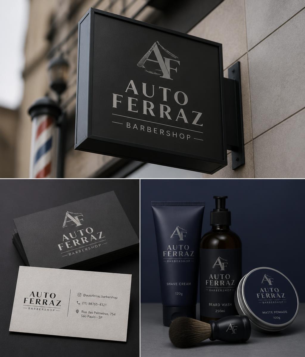 Identidade visual do projeto Auto Ferraz